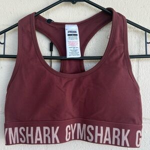 Gymshark Women's Maroon Sports Bra